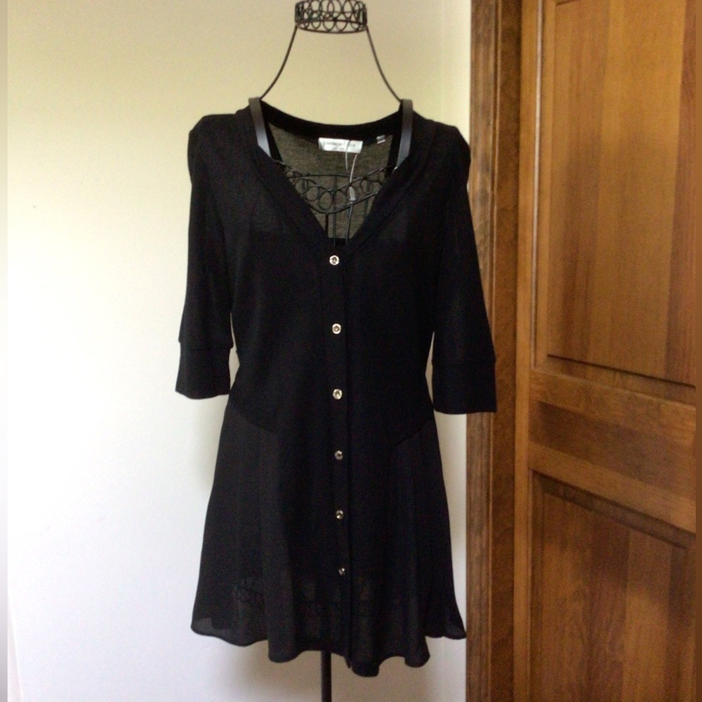Patrizia Luca cardigan, black, XS